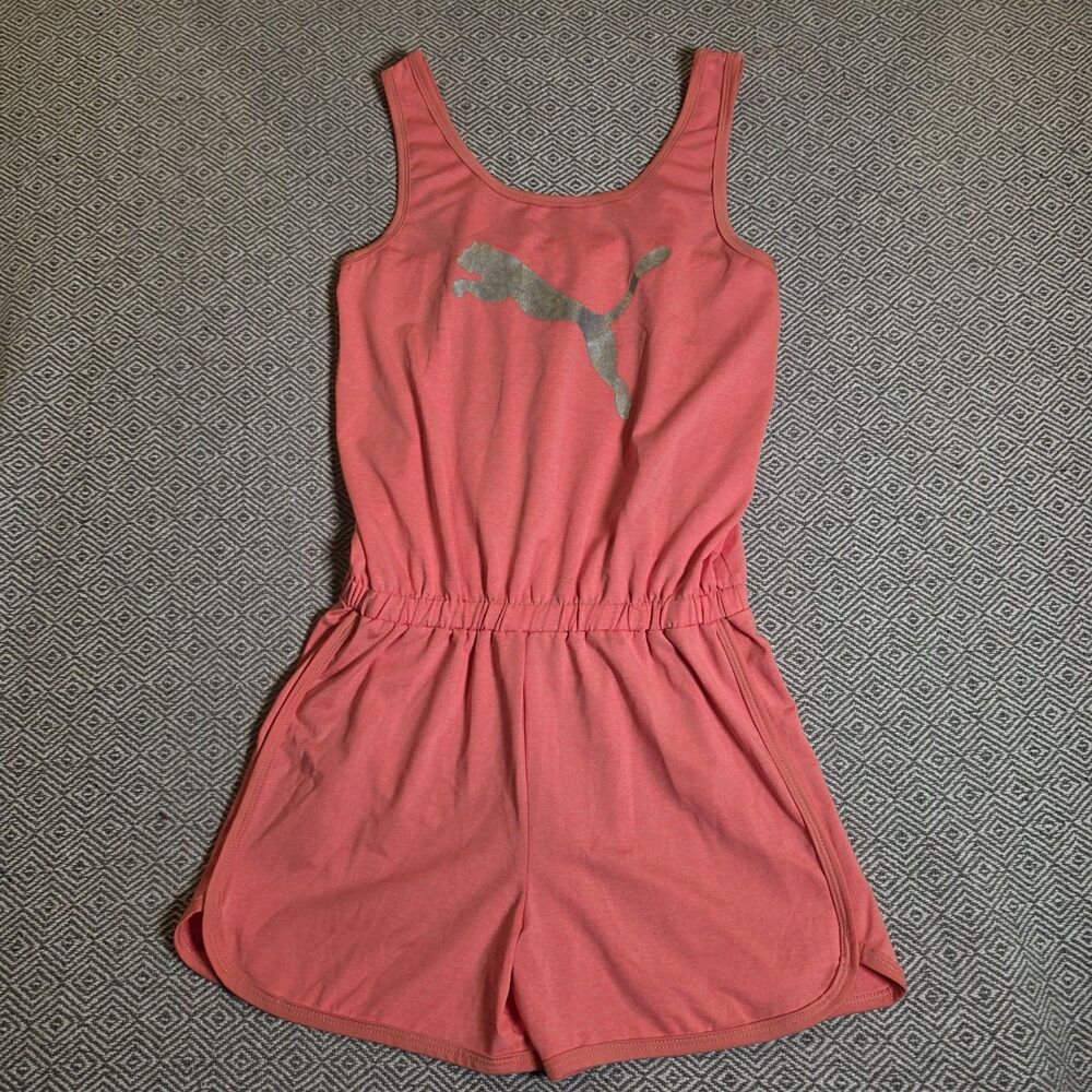 PUMA Girls Pink/Coral Romper Size 6